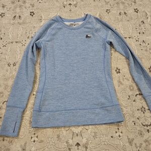 Women's Nike golf size small fuzzy zoeller covered bridge golf course pullover